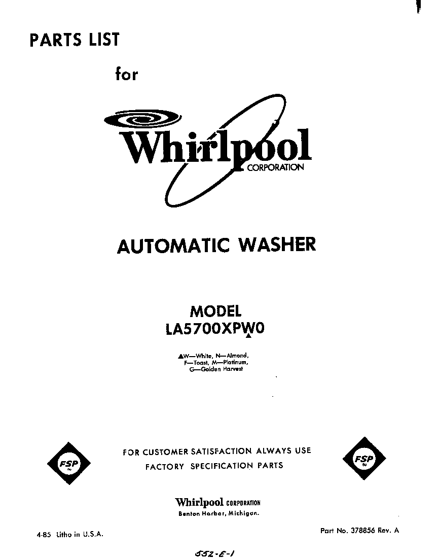 Front cover