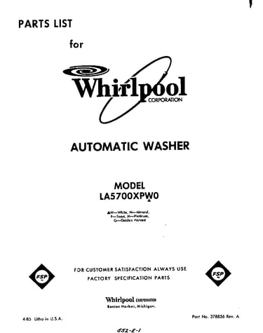 Front cover