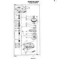 Whirlpool LA5700XPW0 gearcase diagram