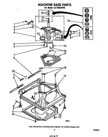 Machine base
