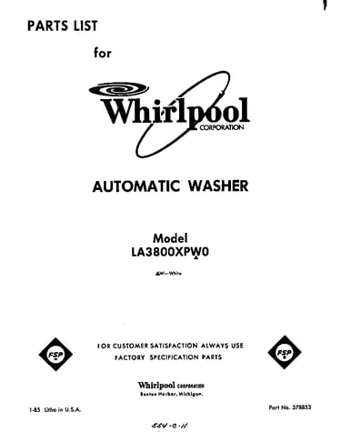 Front cover