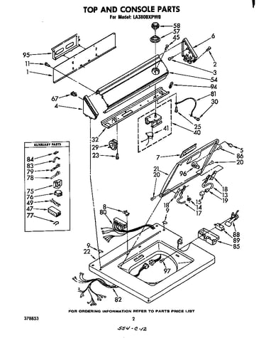 Top and console
