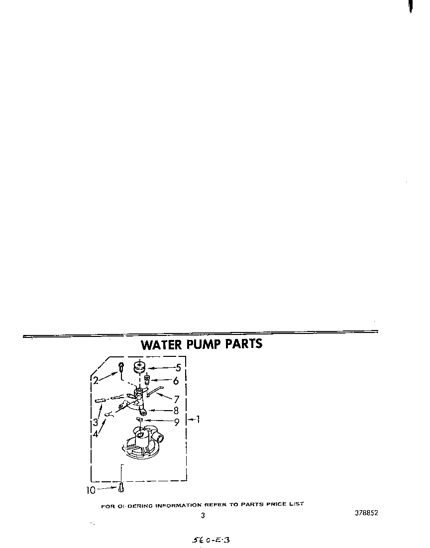 Water pump
