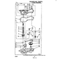 Whirlpool LA5580XPW0 gearcase diagram