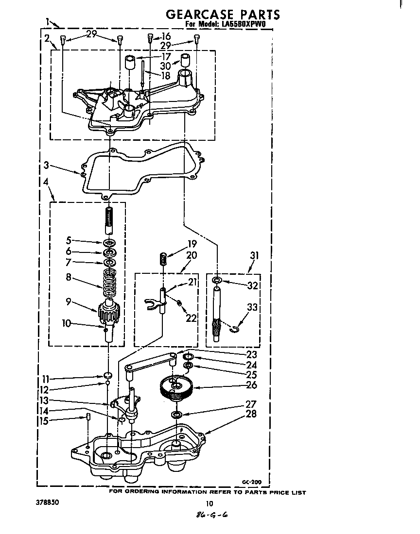 Gearcase