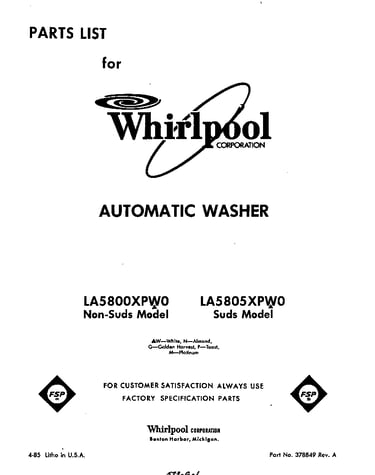 Front cover