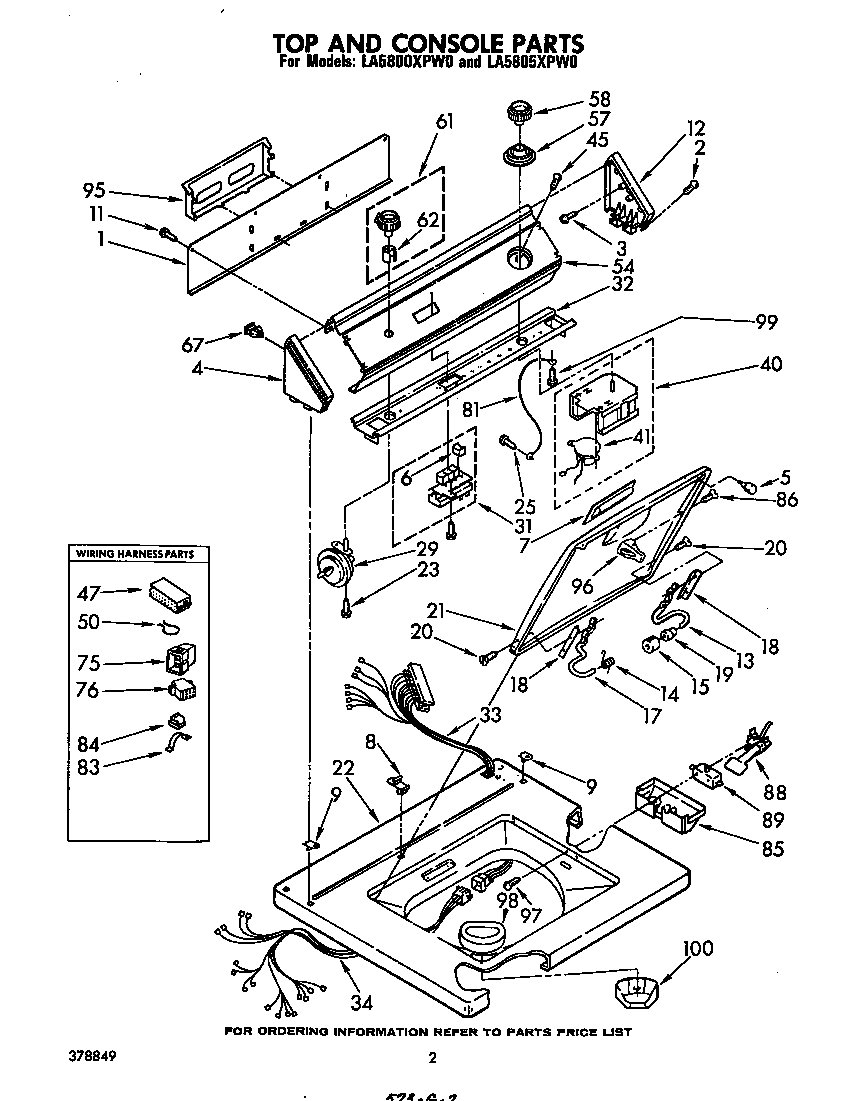 TOP AND CONSOLE