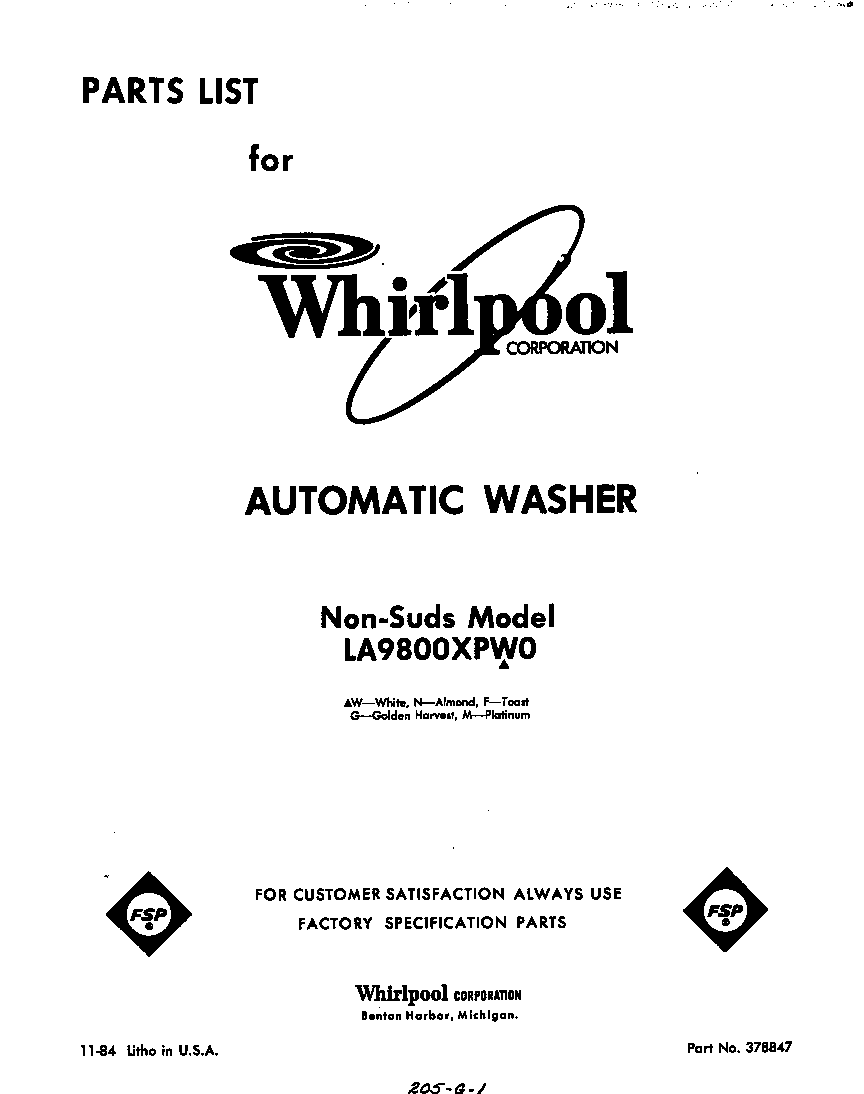 Front cover
