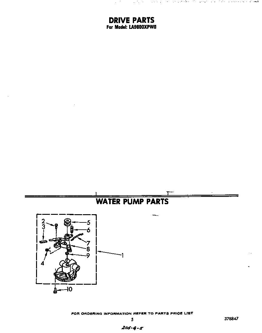 Water pump