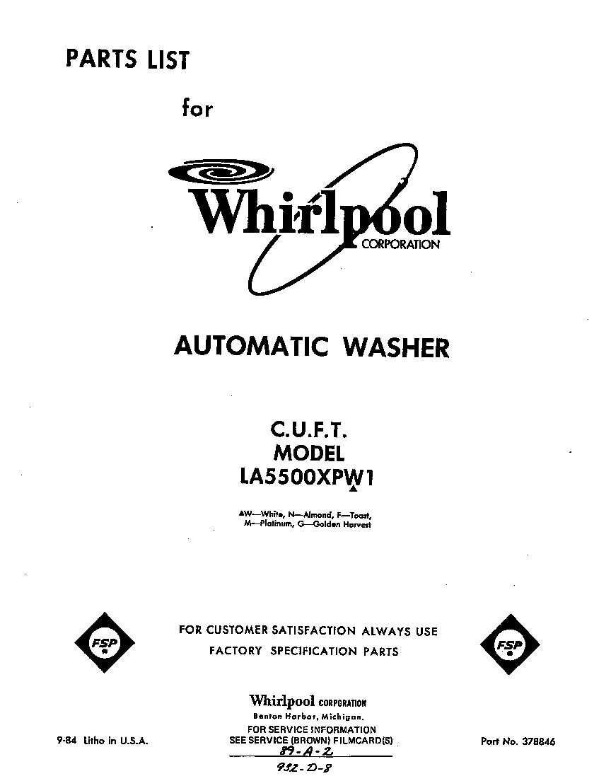 Front cover