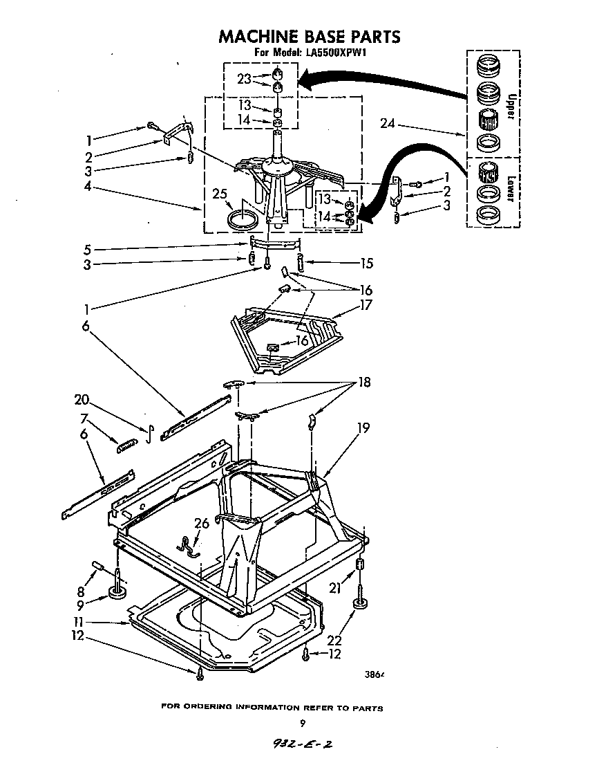 Machine base