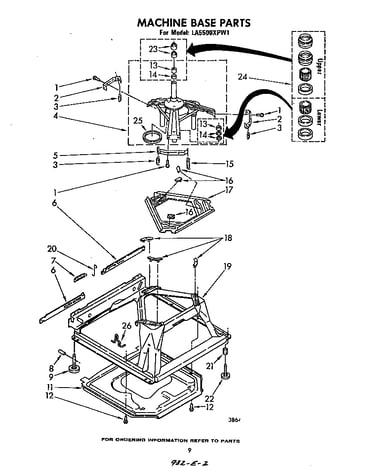 Machine base