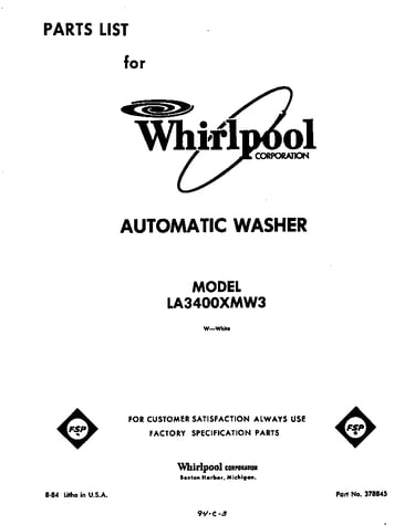 Front cover