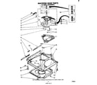 Whirlpool LA5460XMW3 machine base diagram