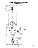 Brake and drive tube
