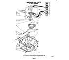 Whirlpool LA5430XMW3 machine base diagram