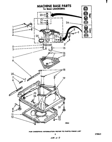 Machine base