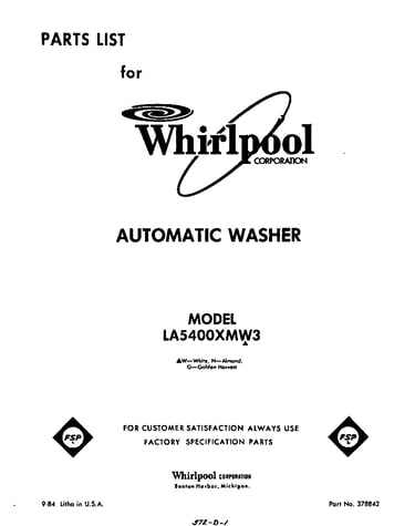 Front cover