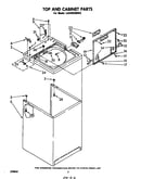 Top and cabinet