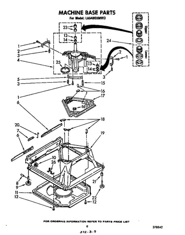 Machine base