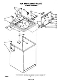 Top and cabinet