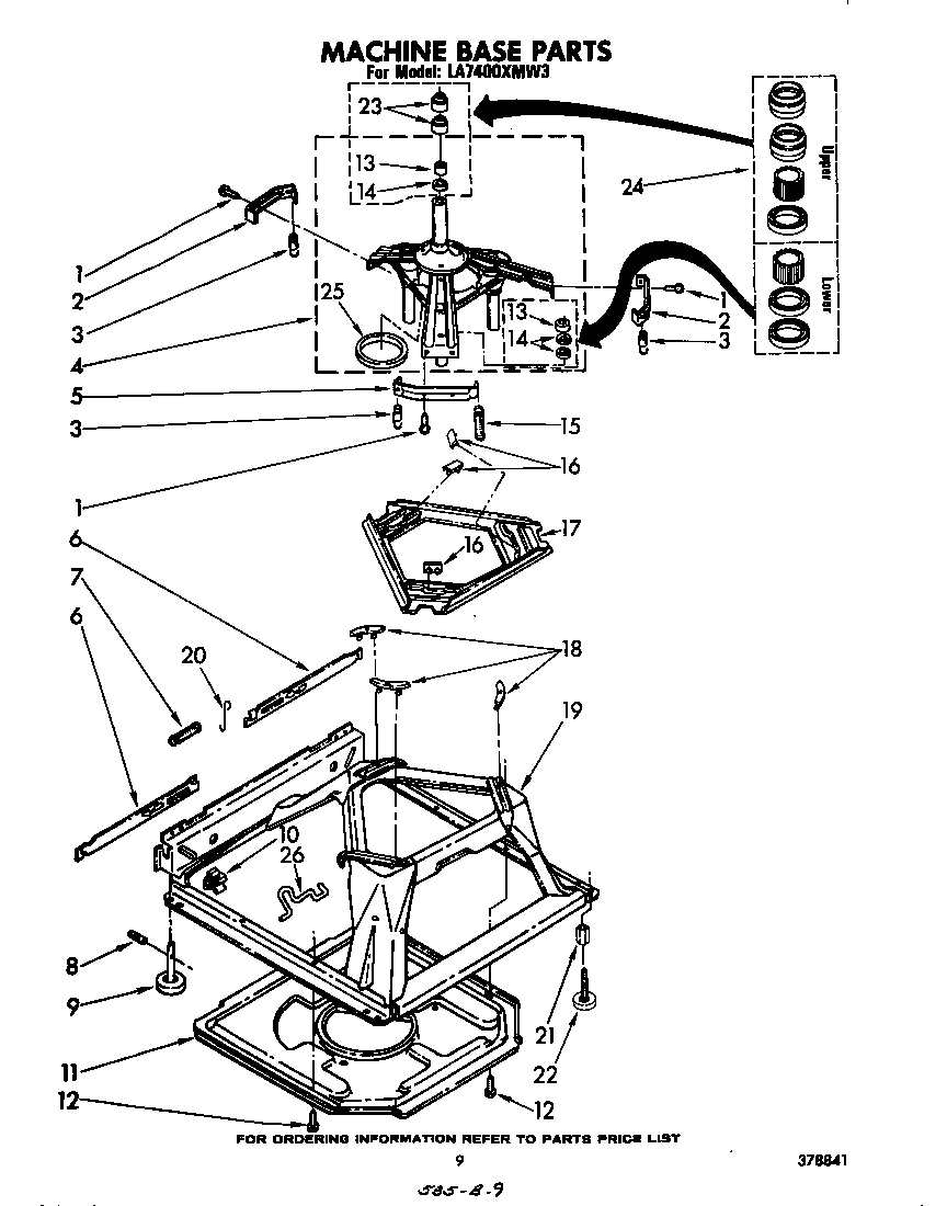 Machine base