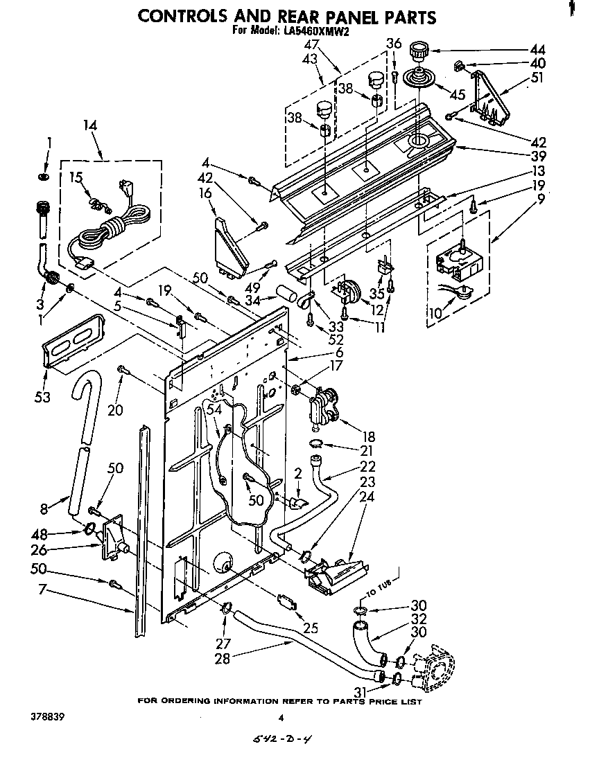 CONTROLS AND REAR PANEL