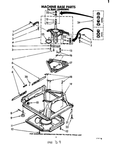 Machine base