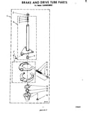 Brake and drive tube