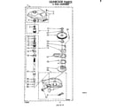 Whirlpool LA5460XMW2 gearcase diagram