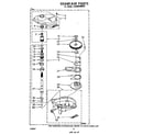 Whirlpool LA5400XMW2 gearcase diagram