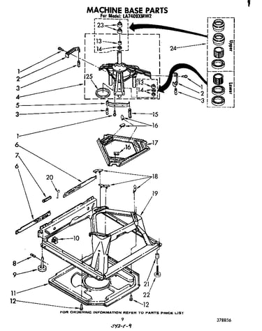 Machine base