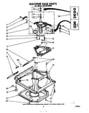 Machine base
