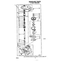 Whirlpool LB5540XMN0 gearcase diagram