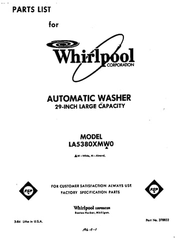 Front cover