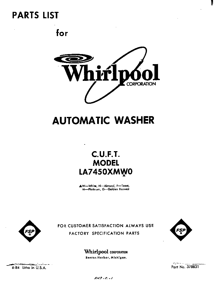 Front cover