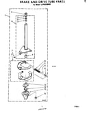 Brake and drive tube