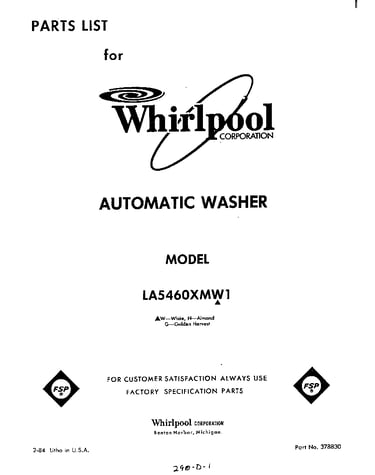 Front cover