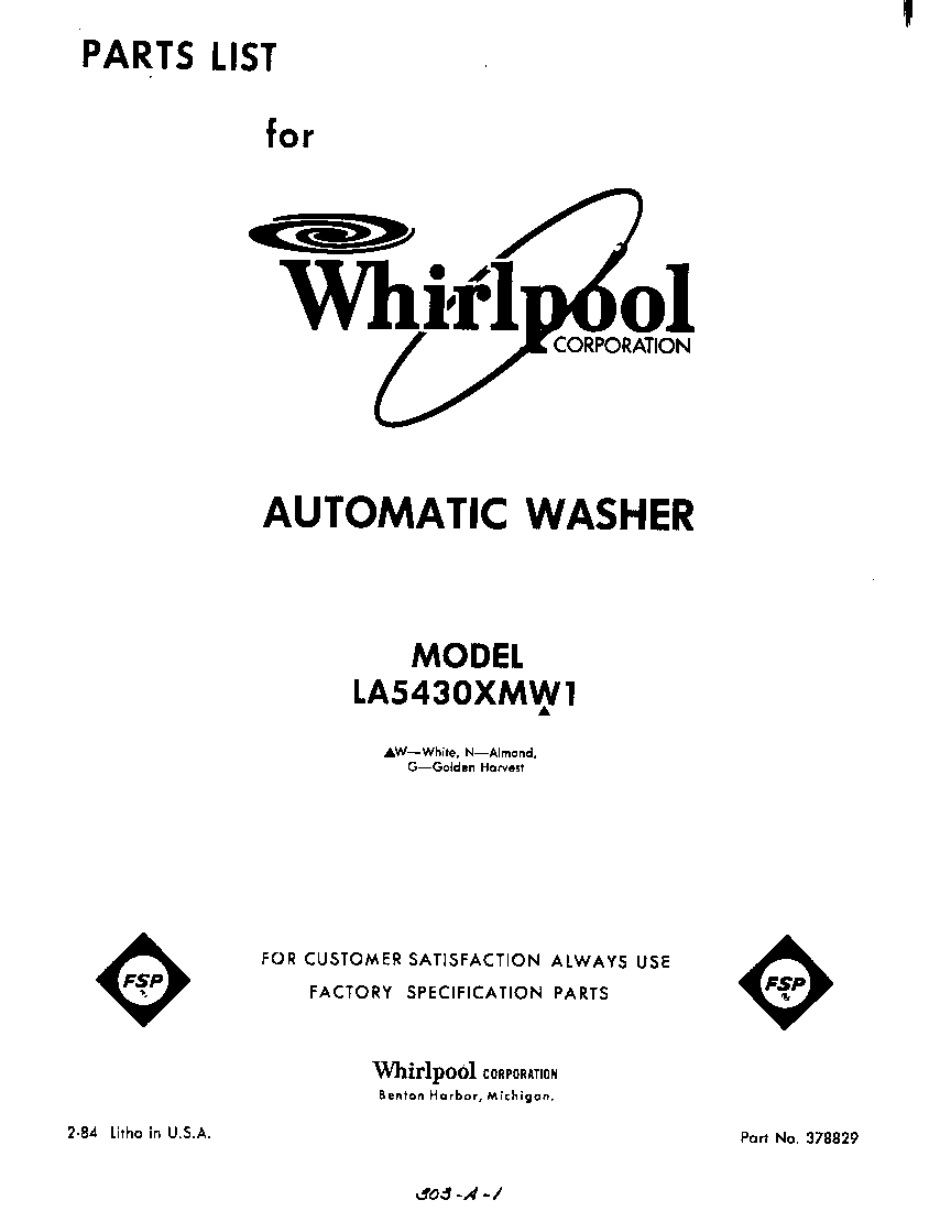 Front cover