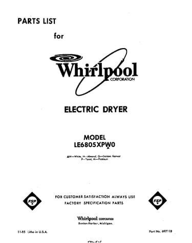 Parts diagram