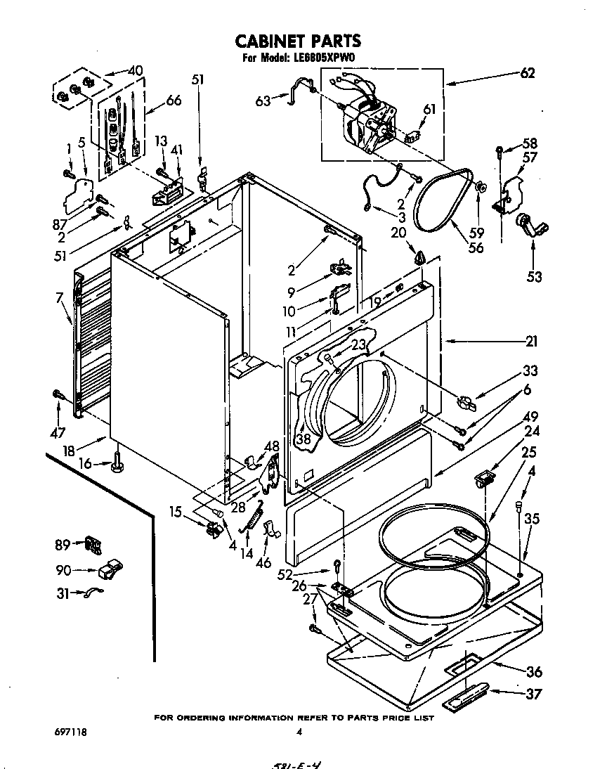 Parts diagram