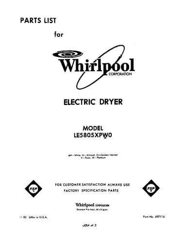 Parts diagram