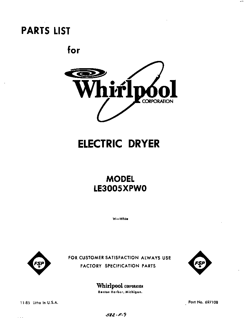 Parts diagram