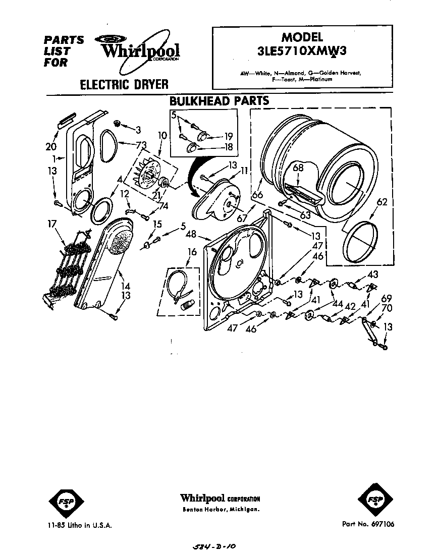 Parts diagram