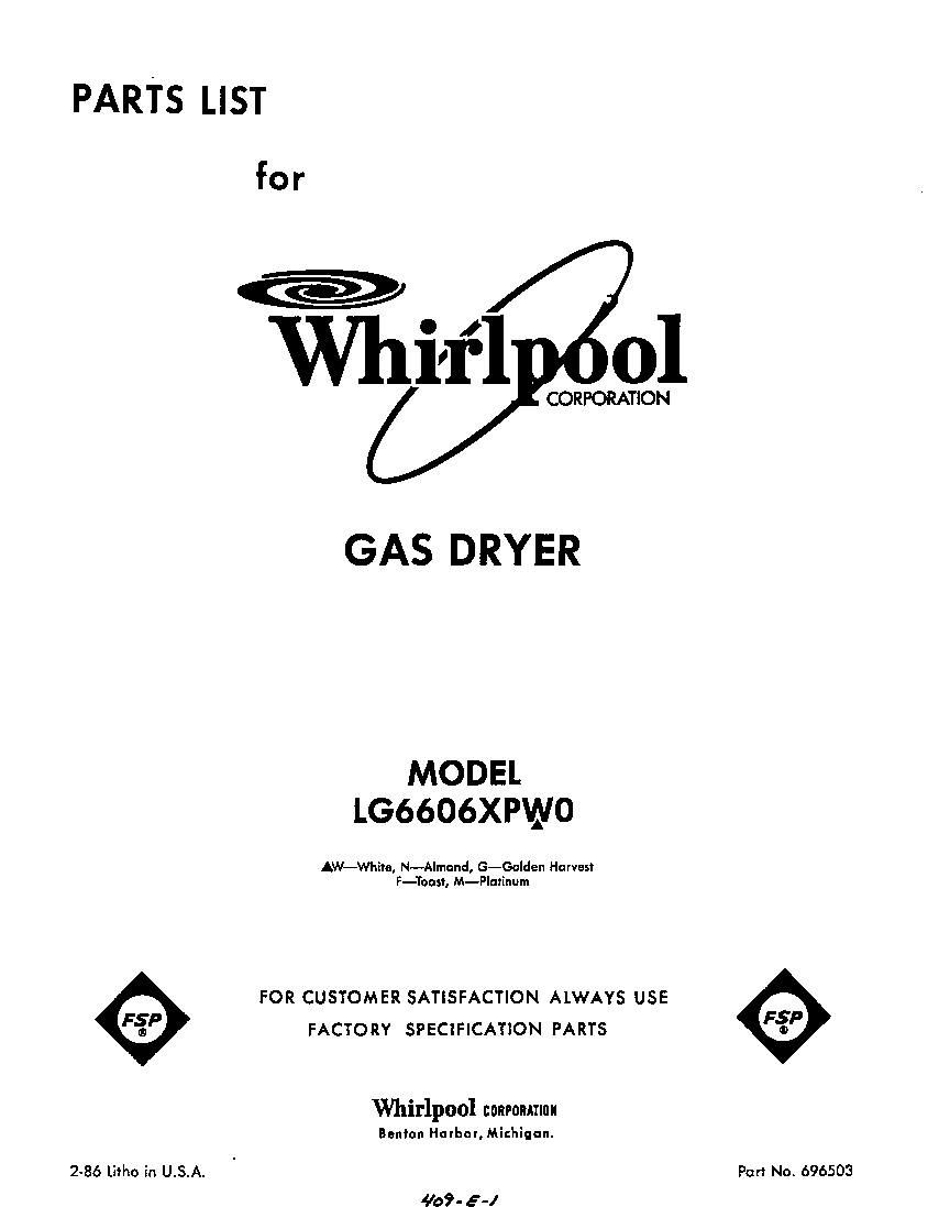Front cover