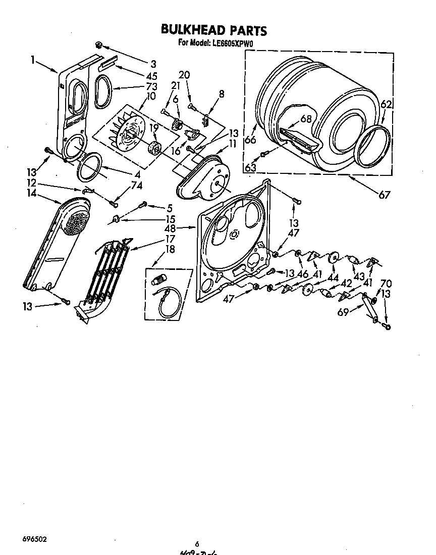Parts diagram