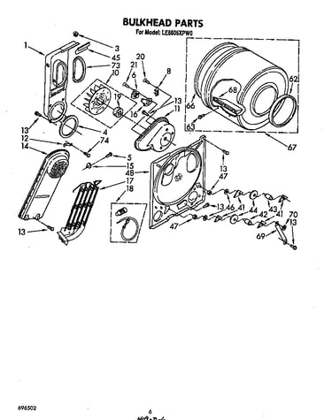 Parts diagram