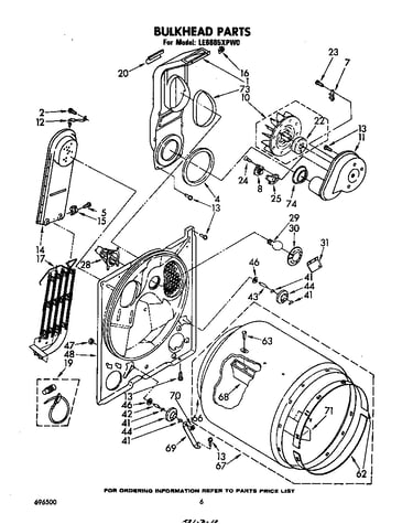 Parts diagram