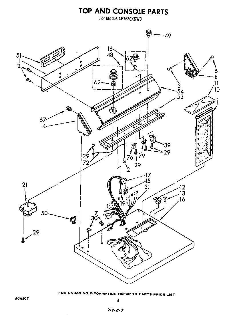Parts diagram