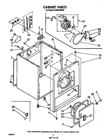 Parts diagram